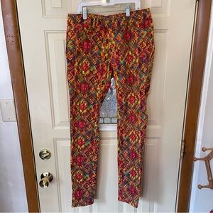 Y2K Vintage Princess Vera Wang Born to Rule Pixel Pattern Design Jeans